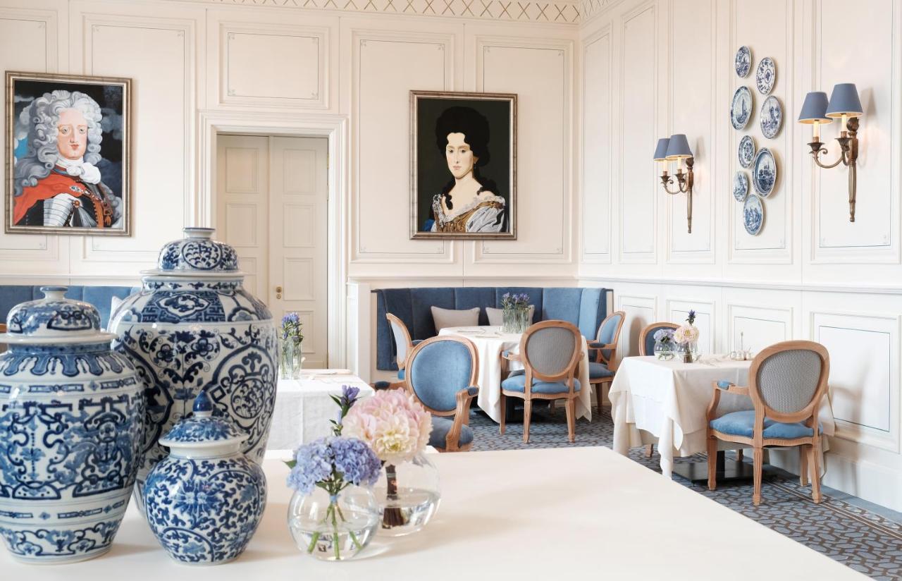 Althoff Grandhotel Schloss Bensberg แบร์กิชกลัดบัค ภายนอก รูปภาพ Restaurant