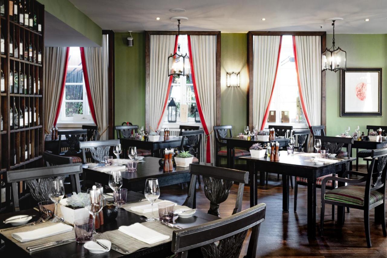 Althoff Grandhotel Schloss Bensberg แบร์กิชกลัดบัค ภายนอก รูปภาพ The restaurant